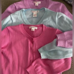 Girls Crewcuts cardigans bundle 4-5